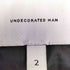 アンデコレイテッドマン undecorated MAN WOOL FLEECE QUILT VEST フリースベスト メンズ JPN:2