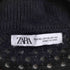 ザラ ZARA クロシェニットポロ メンズ US XL