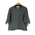 ザラ ZARA SHORT SLEEVE RIB PLUSH SWEATSHIRT レディース US L