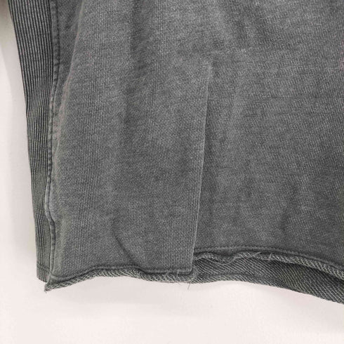 ザラ ZARA SHORT SLEEVE RIB PLUSH SWEATSHIRT レディース US L