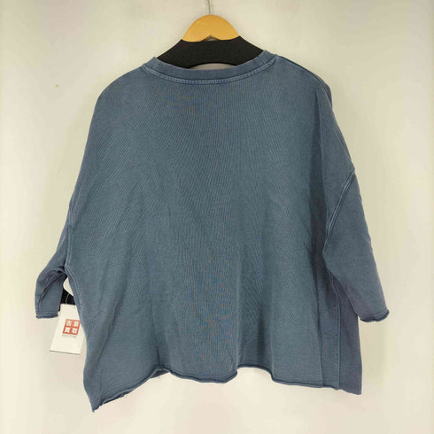 ザラ ZARA SHORT SLEEVE RIB PLUSH SWEATSHIRT レディース US L