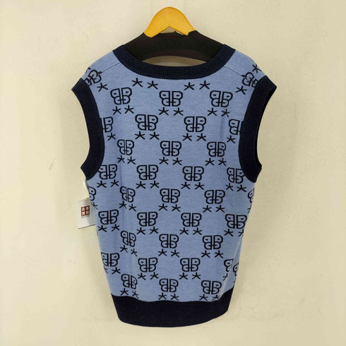 アベイシングエイプ A BATHING APE BAPY MONOGRAM KNIT VEST レディース import:XS