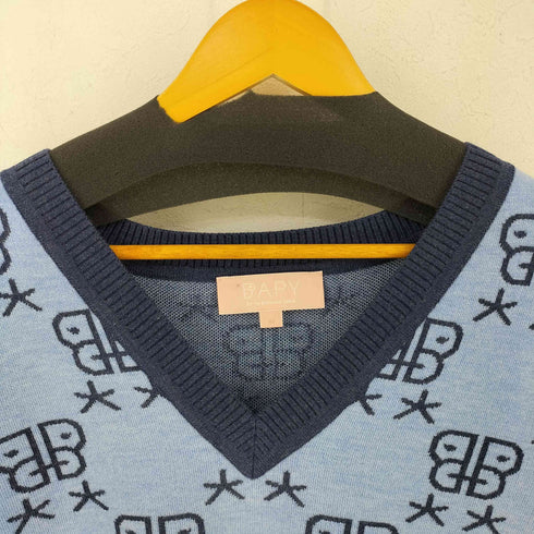 アベイシングエイプ A BATHING APE BAPY MONOGRAM KNIT VEST レディース import:XS