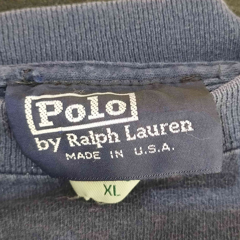 ポロバイラルフローレン Polo by RALPH LAUREN USA製 POLO SPORT クルーネックTシャツ メンズ import:XL