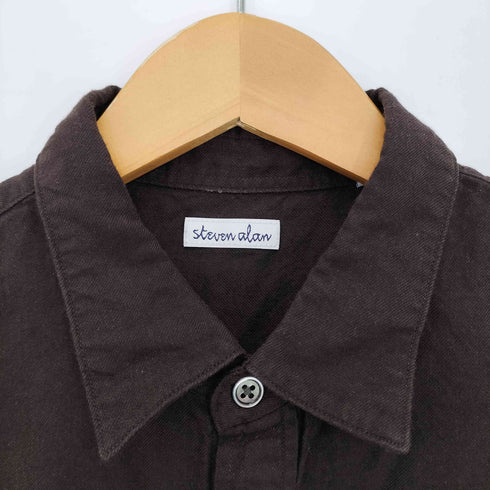 スティーブンアラン Steven Alan CTN/TEN REGULAR COLLAR SHIRT -ALINE メンズ JPN:L
