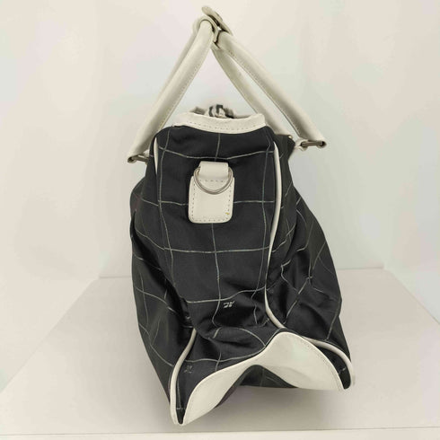 クレージュ courreges チェック ボストンバッグ レディース