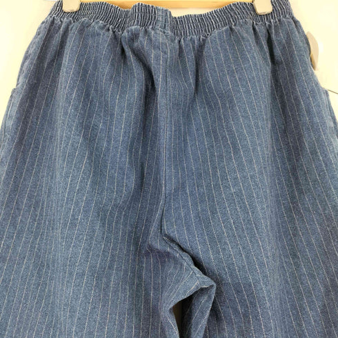 CASCADE BLUE ストライプ イージーパンツ メンズ 6 short