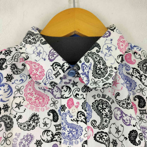 トミー TOMMY マルチペイズリー S/S シャツ メンズ JPN:L