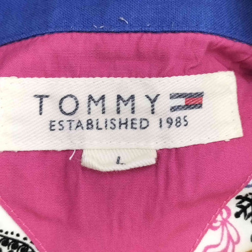 トミー TOMMY マルチペイズリー S/S シャツ メンズ JPN:L