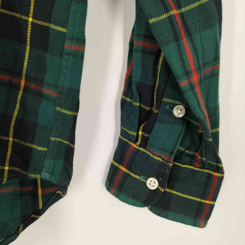 ラルフローレン RALPH LAUREN ポニー刺繍 チェック柄 ボタンダウン 長袖シャツ レディース JPN:L