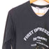 フランシストモークス FranCisT_MOR.K.S ロゴ ラインストーン プリント ロングスリーブTシャツ メンズ JPN:1