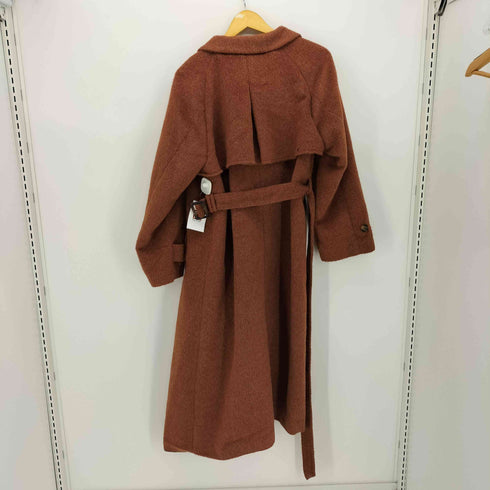 Hollis 24AW 2WAYスタンドカラーシャギーロングコート レディース FREE