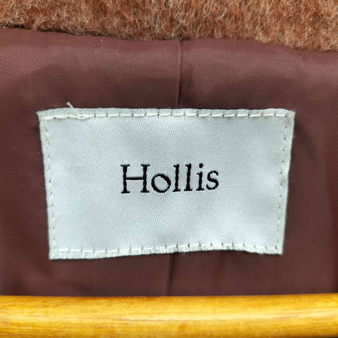 Hollis 24AW 2WAYスタンドカラーシャギーロングコート レディース FREE