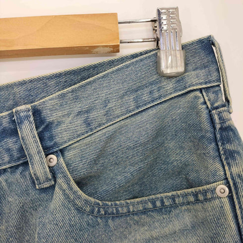 ジーユー GU バレルレッグジーンズ+EC(丈長め80.0cm) メンズ 31