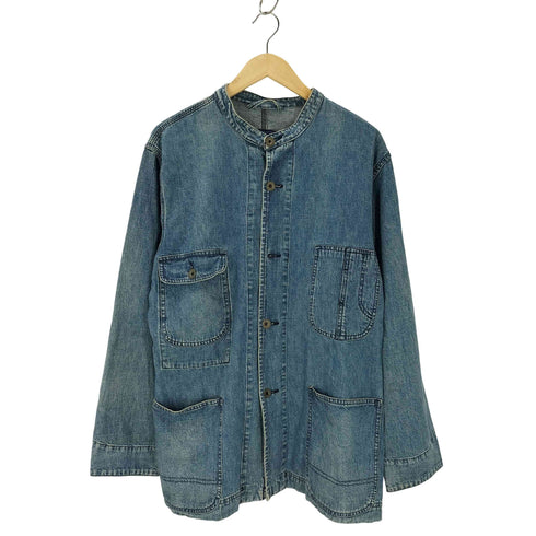 ラルフローレン RALPH LAUREN 90S USA製 バンドカラー デニムカバーオール メンズ 14