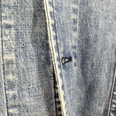ラルフローレン RALPH LAUREN 90S USA製 バンドカラー デニムカバーオール メンズ 14