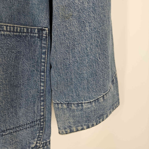 ラルフローレン RALPH LAUREN 90S USA製 バンドカラー デニムカバーオール メンズ 14