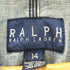 ラルフローレン RALPH LAUREN 90S USA製 バンドカラー デニムカバーオール メンズ 14