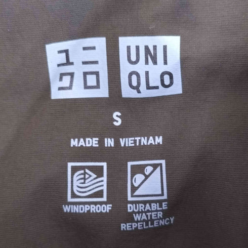 ユニクロ UNIQLO ウィンドプルーフベスト メンズ JPN:S