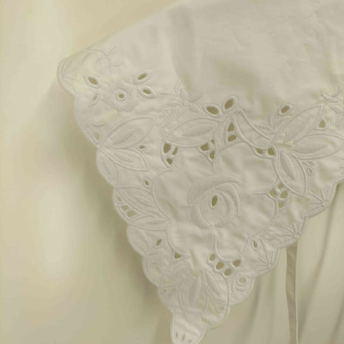 PATOU Embroidered poplin collar エンブロイダリー ポプリン カラー レディース TU