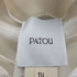 PATOU Embroidered poplin collar エンブロイダリー ポプリン カラー レディース TU