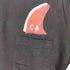 アールエイチシーロンハーマン RHC Ron Herman USA製 ×C.I.A. ロゴプリント ポケット Tシャツ メンズ import:S