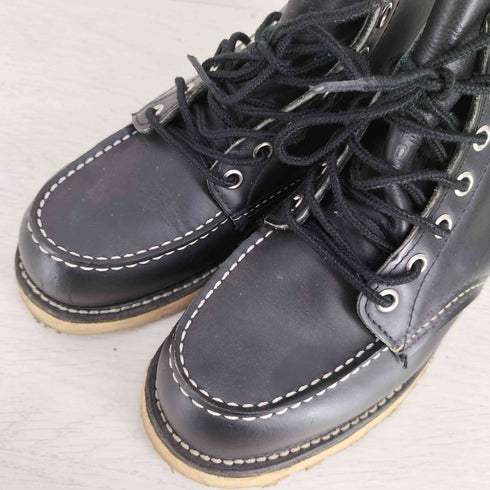 レッドウィング RED WING 90s 刺繍羽タグ USA製 6INCH CLASSIC MOC クラッシックモックトゥブーツ アイリッシュセッター レディース 5 E