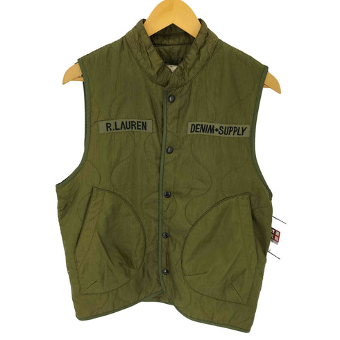 デニムアンドサプライ ラルフローレン DENIM & SUPPLY RALPH LAUREN M-65ライナー インディアンヘッド キルティングベスト メンズ JPN:M