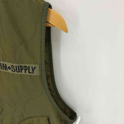 デニムアンドサプライ ラルフローレン DENIM & SUPPLY RALPH LAUREN M-65ライナー インディアンヘッド キルティングベスト メンズ JPN:M