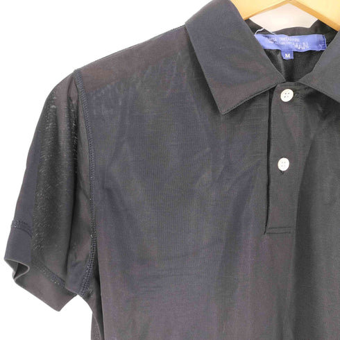 ジュンヤワタナベコムデギャルソンマン JUNYA WATANABE COMME des GARCONS MAN シアー ポロシャツ メンズ JPN:M