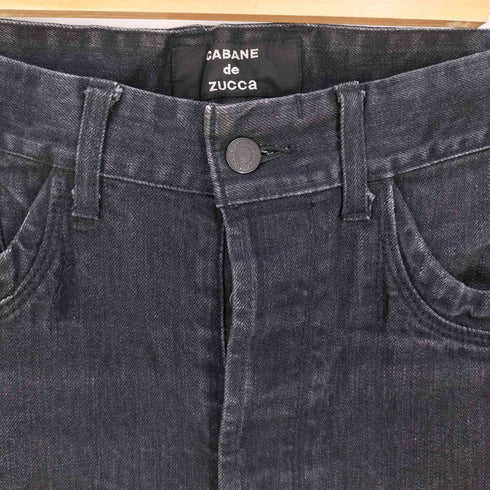 カバンドズッカ CABANE de ZUCCa ストレッチ デニム サルエルパンツ メンズ JPN:L