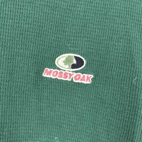 MOSSY OAK ロゴ刺繍 サーマル ロングスリーブTシャツ メンズ import:S