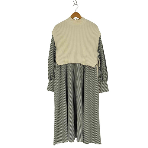 ローズバッド ROSE BUD ニットドッキングワンピース レディース FREE