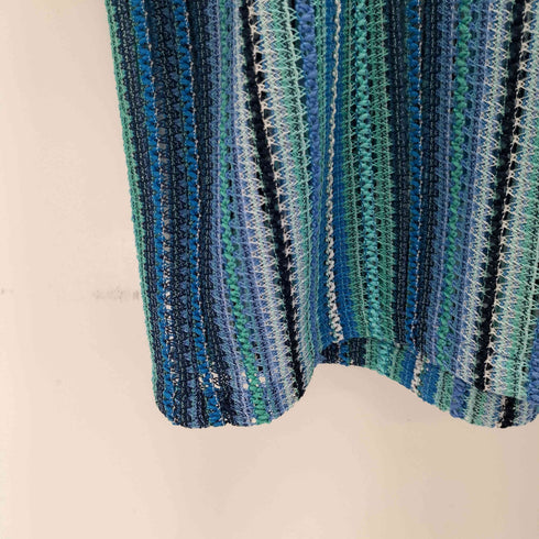 エマクローズ EMMA CLOTHES 22SS ルーズ オーバー オープンカラー マルチパターン S/Sシャツ メンズ JPN:M