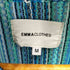 エマクローズ EMMA CLOTHES 22SS ルーズ オーバー オープンカラー マルチパターン S/Sシャツ メンズ JPN:M