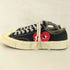 プレイコムデギャルソン PLAY COMME des GARCONS コラボ OX CT70 ChuckTaylor ローカットスニーカー メンズ JPN:27.5