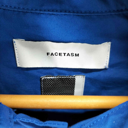 ファセッタズム FACETASM 60/40 コットン ナイロン クロス アーム バイカラー カバーオール ジャケット メンズ JPN:4