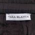 TARA BLANCA 総シルク 総柄刺繍 フレアスカート レディース