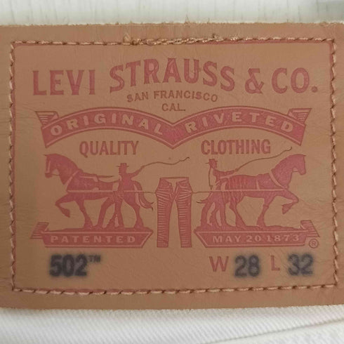 リーバイス Levis 502 REGULAR TAPER レギュラー テーパード デニムパンツ メンズ W28 L32
