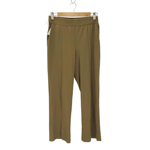 PUPULA スリットニットパンツ レディース 40