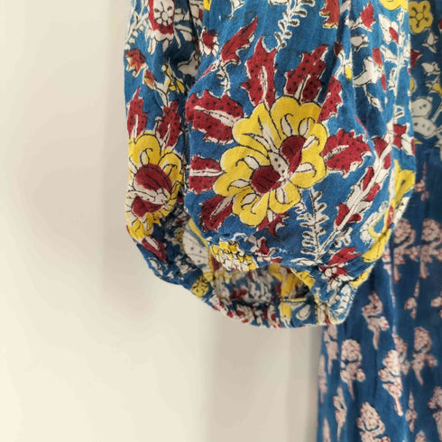 ジャンピンジャップフラッシュ JUMPIN JAP FLASH インディゴ染 Original Oriental Dress レディース