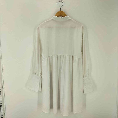 MICALLE MICALLE ギャザーシャツワンピース レディース