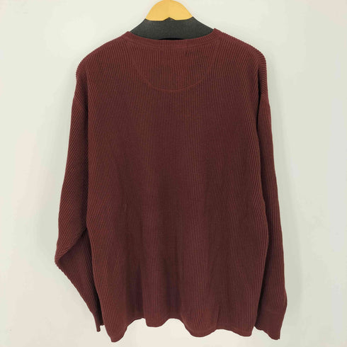 エディーバウアー Eddie Bauer 90S~00S STONEWASHED COTTON コットンニット メンズ import:L