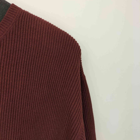 エディーバウアー Eddie Bauer 90S~00S STONEWASHED COTTON コットンニット メンズ import:L