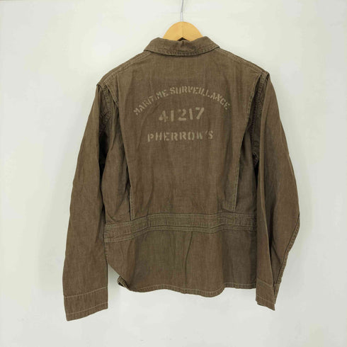 フェローズ PHERROWS M42-1a U.S.NAVYサマーフライトジャケット デニム メンズ 40