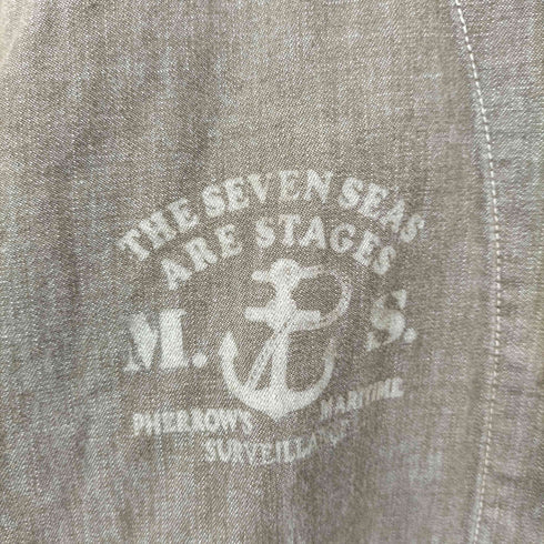フェローズ PHERROWS M42-1a U.S.NAVYサマーフライトジャケット デニム メンズ 40