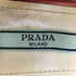 プラダ PRADA イタリア製 メタルロゴ タッセルリボン ポインテッドトゥ バレエシューズ レディース 38