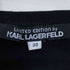 カールラガーフェルド KARLLAGERFELD キャラクタープリント ストレッチ Tシャツ レディース 38