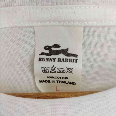 BUNNY RABBIT プリントクルーネックTシャツ メンズ JPN:L