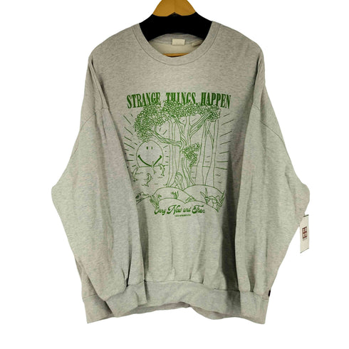 リーバイス Levis フロントプリントクルーネックスエット メンズ JPN:M